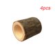 thumbnail image 5 of Naiovety Paquete de 4 artesanías de madera, adornos de Natural, jardineras suculentas, juegos de soporte creativo para almacenamiento, Decoración del hogar Naiovety HA012179-00, 5 of 6