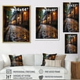 thumbnail image 4 of Designart "France beautying Cobblestones" Cityscapes Canvas Art Print, 4 of 5