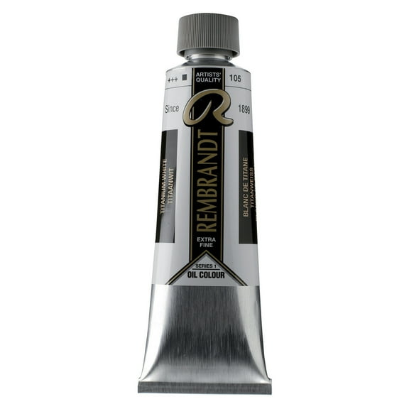 Rembrandt Artists' Oil Color, 150ml, Titaniam White