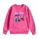 thumbnail image 1 of Moonsky Sudadera de cuello redondo Pop De-on - Sudadera de manga larga con estampado del cantante HUNTR/X - Sudadera de cuello redondo y manga larga para hombre y mujer Rosa intenso 100, 1 of 5