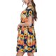 thumbnail image 2 of Balery fall Pumpkin Daisy Vestidos sueltos de manga corta para mujer, vestidos de verano 2025, vestidos casuales de corte A con vuelo., 2 of 6