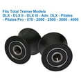 thumbnail image 5 of FRECCU Total Gym Replacement Set of 4 Wheels/Rollers for Models DLX, DLX II, DLX III, Adv DLX, Pilates, Pilates Pro 2500, 3000, 4000?570, 2000 ?Black?, 5 of 5