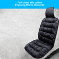 thumbnail image 5 of Kugisaki Plush Car Seat Cushion and Back Cushion, Warm Cozy Thick Comfort Memory Foam Design for Pain Relief, Ergonomic Lumbar Comfort for Long Sitting, 5 of 8