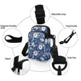 thumbnail image 5 of HELLHERO Marshall Islands Flag Women Messenger Bag with 2 Zippers Travel Crossbody Purse Stylish Polyester, 5 of 7