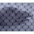 thumbnail image 4 of oneOone Viscose Chiffon Fabric Swirl & Check Ikat Printed Fabric 1 Yard 42 Inch Wide, 4 of 4