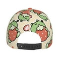 thumbnail image 6 of Daiia Frog Hold Strawberry Baseball Cap Men Women Classic Adjustable For Running Workout And Outdoor Activitie All Season Dad Hat Gift, 6 of 9