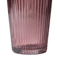 thumbnail image 4 of Better Homes & Gardens 21 oz Purple Ribbed Glass Tumbler with Glass Lid and Straw, 4 of 5