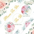 thumbnail image 3 of Kit de guirnalda para baby shower con forma de corona de flores para mamá, futuro padre, 3 of 7