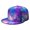 Unisex Flat, variant on Tropical Seashell Flat Bill Cap - Adjustable Snapback Hip Hop Hat with Coral & Fish Design - Unisex Urban Style