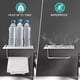 thumbnail image 4 of Soporte de papel higiénico con estante para teléfono, dispensador de rollo de papel higiénico cromado pulido de acero inoxidable, soporte de papel higiénico montado en la pared para baño Adepaton 2035020, 4 of 9