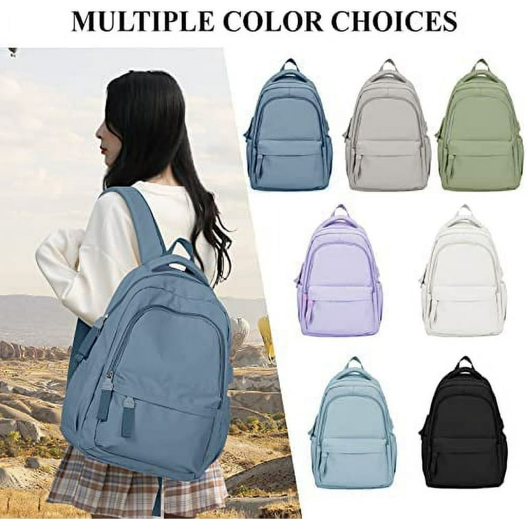 Cute Women's Large Capacity Waterproof Nylon Backpack, Suitable For School  And Laptop