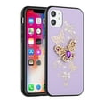 thumbnail image 4 of XPM for Motorola Razr 2025 Phone Case, Diamonds 3D Butterfly Bling Sparkly Glitter Ornaments Engraving Hybrid Metal Fashion Cover for Motorola Razr (2025) (Purple Garden Butterflies), 4 of 11