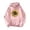 Pink, variant on Womens Hoodies Sunflower Print Casual Floral Graphic Long Sleeve Pullover Casual Loose Fit Spring Fall Cozy Ladies Pullover Tops For Casual Wear