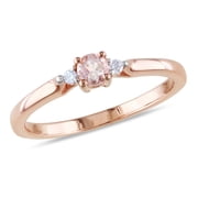 Everly Women's Morganite Rose Gold Plated Ring