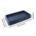thumbnail image 3 of SXcggal Plastic Rectangular Vegetable Succulent Seedling Tray Cavity Tray Balcony Growing Pot Practical Basic Seed Disseminators For Garden, 3 of 7