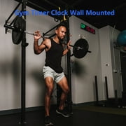 LUCORB Gym Timer Clock, Large Digital Wall Countdown Timer with Remote for Home Workout