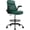 Green, variant on OWNEN Drafting Chair, Tall Office Chair for Standing Desk, High Leather Executive Office Chair with Adjustable Height and Flip-up Armrest for Counter Height Desk Navy Blue