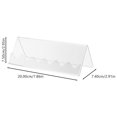 thumbnail image 2 of OULII Transparent Acrylic Coin Display Rack for Storage Use Sturdy and Practical Suitable for Home Office Desk Collectible Coins, 2 of 8
