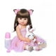 thumbnail image 4 of Muñeca Reborn de silicona realista de 55 cm con accesorios, 4 of 8