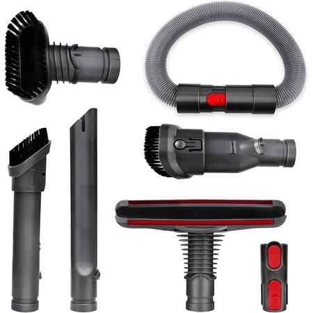 Accessory Kit for Dy*son V15 V11 V10 V8 V7 Vacuum Cleaner, Replacement Brush compatible with Dy*son, for Home, Office, Car Seats