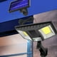 thumbnail image 3 of Moyic Lámpara de calle Solar montada en la pared, accesorio para el hogar, lámparas de paisajismo, iluminación impermeable, adorno, Sensor de Iluminación y accesorios 160LED Moyic HA073789-02, 3 of 6