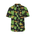 thumbnail image 3 of Camisa hawaiana de gran oferta de verano para hombre, camisas de playa con estampado divertido de hojas de surf en 3D para hombre, blusa genial de gran tamaño, ropa de calle, 3 of 5