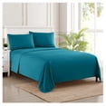 thumbnail image 1 of Juego de sábanas Sweet Home Collection Split King, color verde azulado, 1 of 6