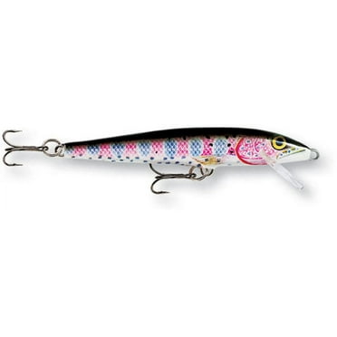Rapala Original Floating Minnow 11 Fishing Lure 4 3/8" 3/16oz Rainbow Trout