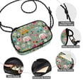 thumbnail image 3 of FORMRS Mini Crossbody Bag for Women Adjustable Rope Shoulder Casual Phone Purse, Green Cartoon Trucks Pattern, 3 of 7