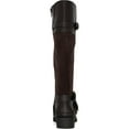 thumbnail image 3 of Style & Co. Womens Ashliie Faux Leather Riding Boots Brown 9 Medium (B,M), 3 of 4