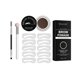 thumbnail image 4 of Conjunto de modelado de cejas Mujeres Hombres, Niñas Mejoradores de cejas maquillaje Impermeable a prueba de sudor, Conjunto de plantillas de Marrón medio Sunnimix Modelado de cejas, 4 of 8