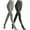 Footed Light Grey&black 2 Pairs,One Size, variant on Women's Winter Leggings Warm Opaque Tights, Stretchy Cotton Tights 140 Denier
