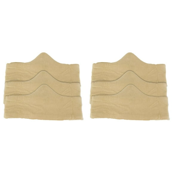 Premium Bamboo More of Me to Love Bra Liner 6-Pack XX-Large Beige