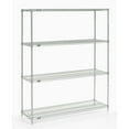 thumbnail image 3 of Global Industrial 21607Z 60 x 21 x 74 in. Nexel Poly-Z-Brite Wire Shelving, Clear, 3 of 5