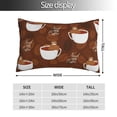thumbnail image 4 of Kll Cute Sloths Bear Relaxing In Coffee Cup Pillow Covers Envelope Closure,Super Soft And Cozy Fuzzy Fleece Pillow Case Cover 20"X30", 4 of 9