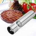 thumbnail image 4 of SalonMore 2pcs Stainless Steel Electric Automatic Pepper Mill Salt Grinder Cooking Tools, 4 of 5