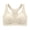 White, variant on Bras Womens Seamless T Back Wireless Bralette Breathable Supportive Everyday Wear Everyday Bras