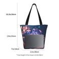thumbnail image 2 of Lsque Book Glowing Mushrooms Pattern Beach Tote,Shoulder Handbag,Spacious Tote Bag,Lightweight Travel Bag,Versatile Shopping Bag, 2 of 6