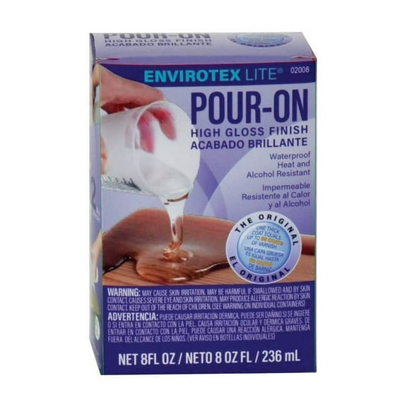 NSP Resin ENVIROTEX 8 OZ - Total Qty: 12