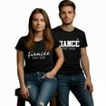 thumbnail image 3 of Custom Year Fiancé Engagement Couple T-shirt - His and Hers Valentine Gift Tshirt, 3 of 5