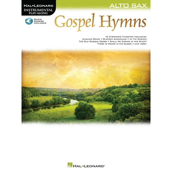 Gospel Hymns - Instrumental Play-Along - Alto Sax Book/Online Audio, (Paperback)