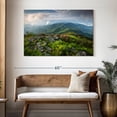 thumbnail image 3 of Elephant Stock Majestic Blue Ridge Mountains Wall Art - Horizontal Canvas Wall Art - Living Room Wall Decor - Nature Canvas - Green And Gray Decor - 48" x 32", 3 of 8