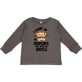 thumbnail image 3 of Inktastic Monkey I Love Hanging out with My Uncle Boys or Girls Long Sleeve Toddler T-Shirt, 3 of 5