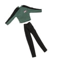 thumbnail image 1 of 2 Muñecas De Moda, Traje De Ejército Militar, Modelo De Uniforme, Juguetes Para Muñeca De Soldado 1/6 Accs 2 piezas Sunnimix Uniforme de camuflaje de muñeca, 1 of 8