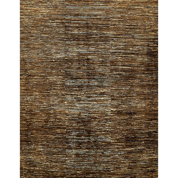 Ahgly Company Indoor Rectangle Abstract Red Abstract Area Rugs, 8' x 12'