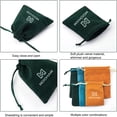 thumbnail image 4 of Mooham 3PCS Colorful Jewelry Bags for Jewelry Drawstring Mesh Gift Bags for Wedding Party Favor Pouches Christmas Bags, 4 of 5
