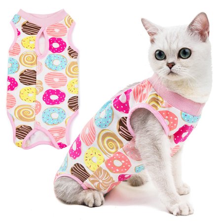Tenue De Chat Mode Mignon Ventiler Costume De Recuperation En Coton Tissu Pour Chat Walmart Canada