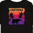 thumbnail image 4 of Inktastic California Sunset Vacation Beach Girls Long Sleeve Toddler T-Shirt, 4 of 5