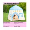 thumbnail image 5 of Tienda Xtellar Niños Carpa Castillo Con 5m Luces De Estrella Color Azul, 5 of 5