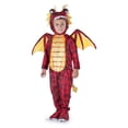 thumbnail image 1 of Disfraz de dragón americano para niños, diseño de dragón rojo, 1 of 7